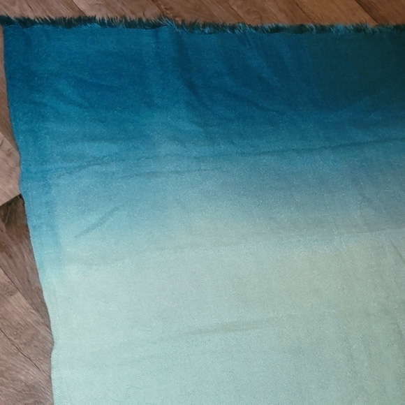 🆕️MICHAEL STARS AQUA OMBRE ETERNITY SCARF/ACRYLIC - Picture 5 of 13